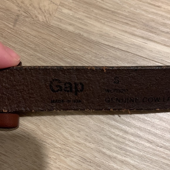 Gap Brown Leather Bow Belt - Picture 6 of 7